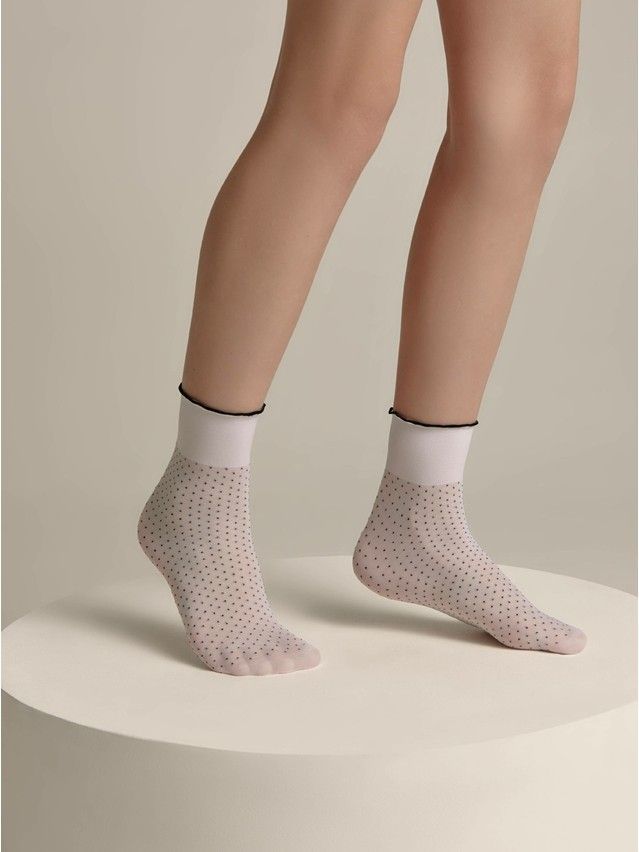 Носки для девочек нарядные CE POINT, р.18-20, bianco - 3