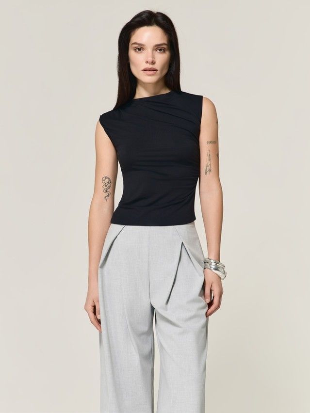 Блузка женская C LBL 3414, р.170-84, black - 2