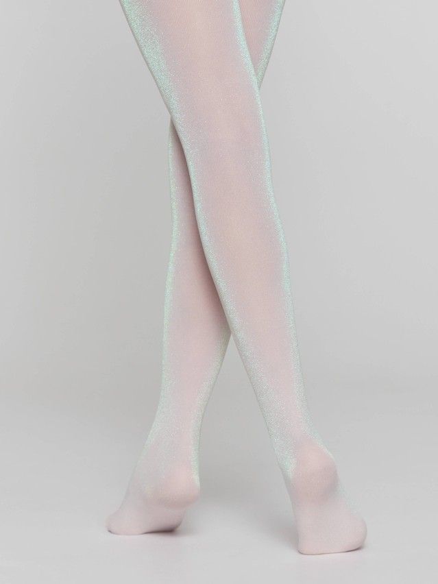 Колготки детские нарядные CE HOLIDAY, р.104-110, pastel pink - 4