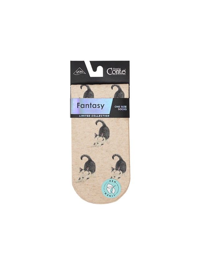 Носки женские CE FANTASY 20С-107/1СП, р.23-25, 741 бежевый - 4