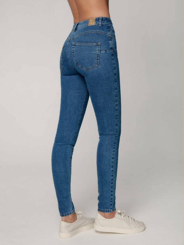 Брюки джинсовые женские CE CON-296, р.170-102, mid blue - 5
