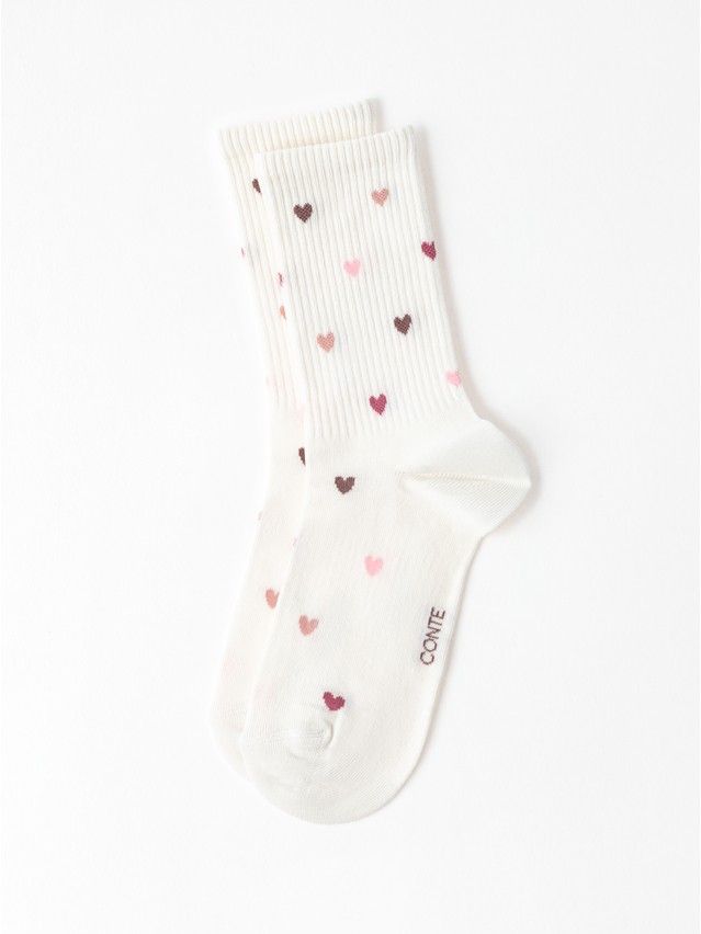 Носки женские хлопковые CE ACTIVE 20С-20СП, р.23-25, 966 молочный - 4