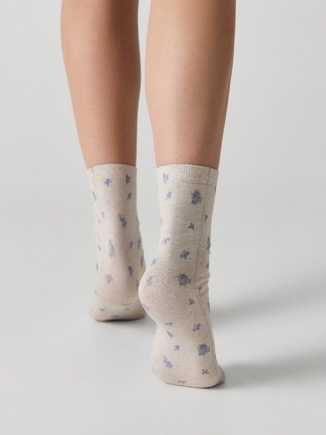 Носки женские C FLOWERS 20С-107/3СП, р.23-25, 1150 бежевый - 2