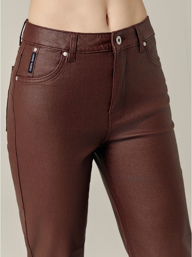 Брюки джинсовые женские CE CON-712, р.170-102, chocolate - 5