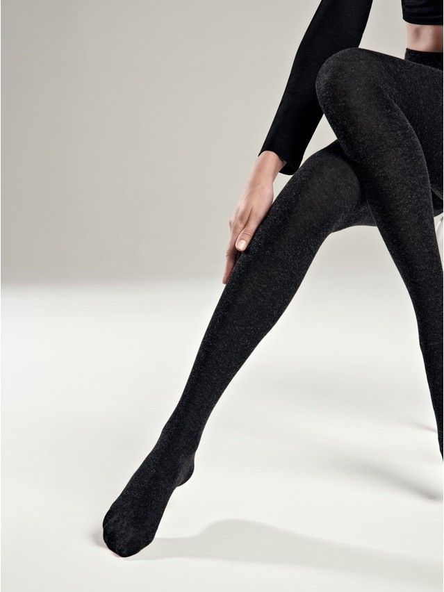 Колготки вискозные женские CASHMERE 250 14С-122СП, p. 2, nero - 1