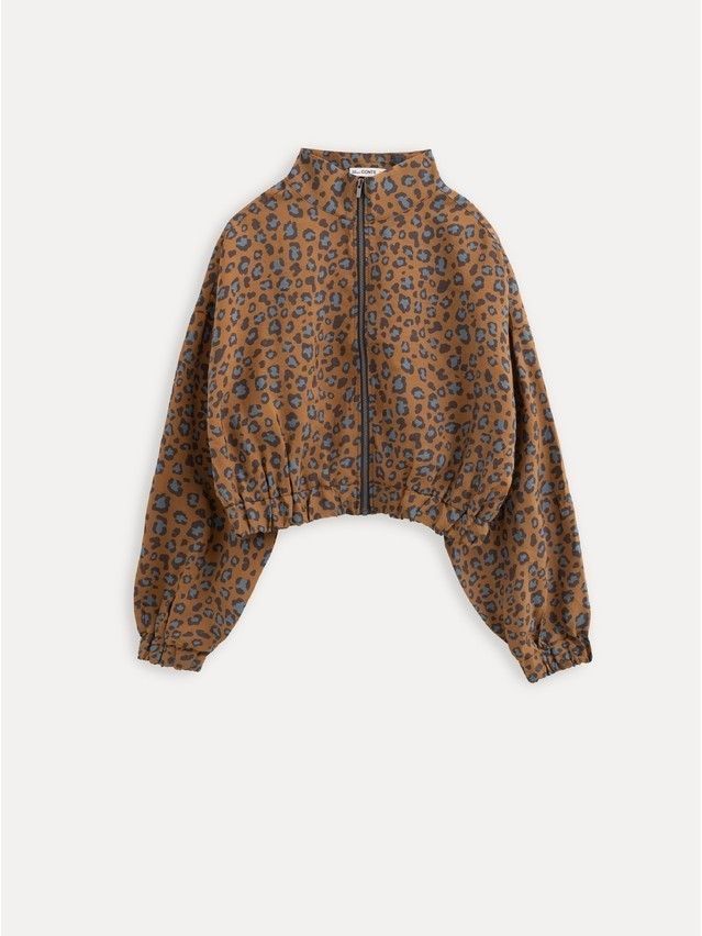 Жакет жен. C LJ 3730, р.170-84-90, chocolate leo - 1