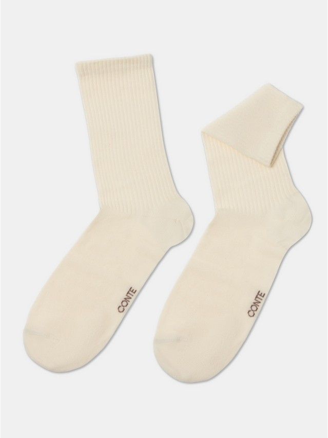 Носки женские хлопковые CE ACTIVE 20С-20СП, р.23-25, 000 молочный - 4