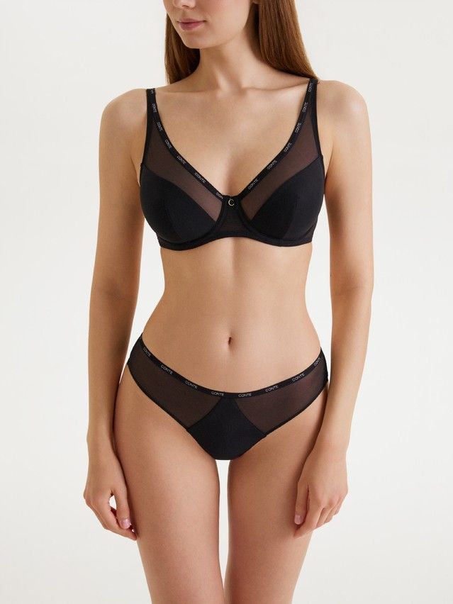 Бюстгальтер CE SECOND SKIN RB6189, р.70C, черный - 4