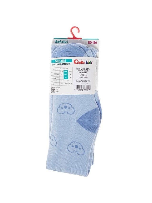Колготки детские CK SOF-TIKI 7С-38СП, р.62-74 (12),697 голубой - 5