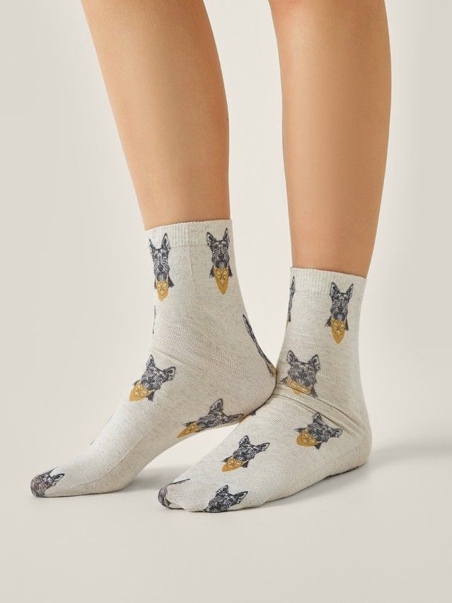 Носки женские CE FANTASY 20С-107/1СП, р.23-25, 727 бежевый - 1