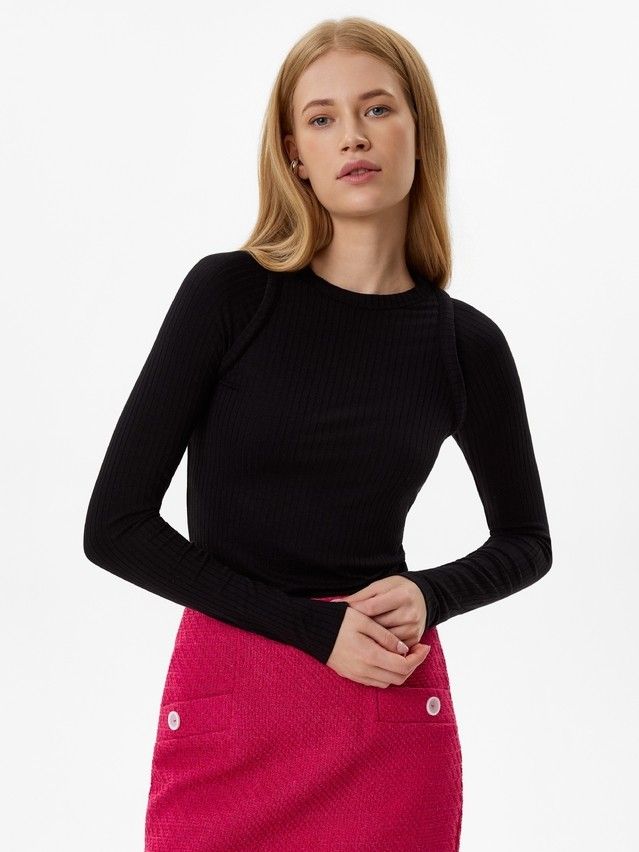 Джемпер женский C LD 3366, р.170-84, black - 1