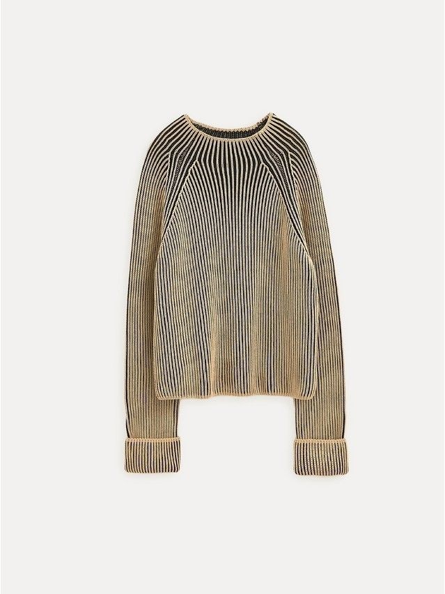 Джемпер женский CE LDK24121 24С-121СП, р.170-84, camel-black - 10