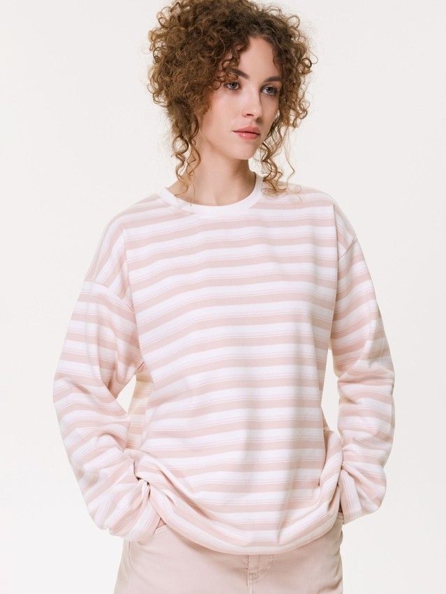 Джемпер жен. C LD 3591, р.170-84, beige-pink-ecru - 3