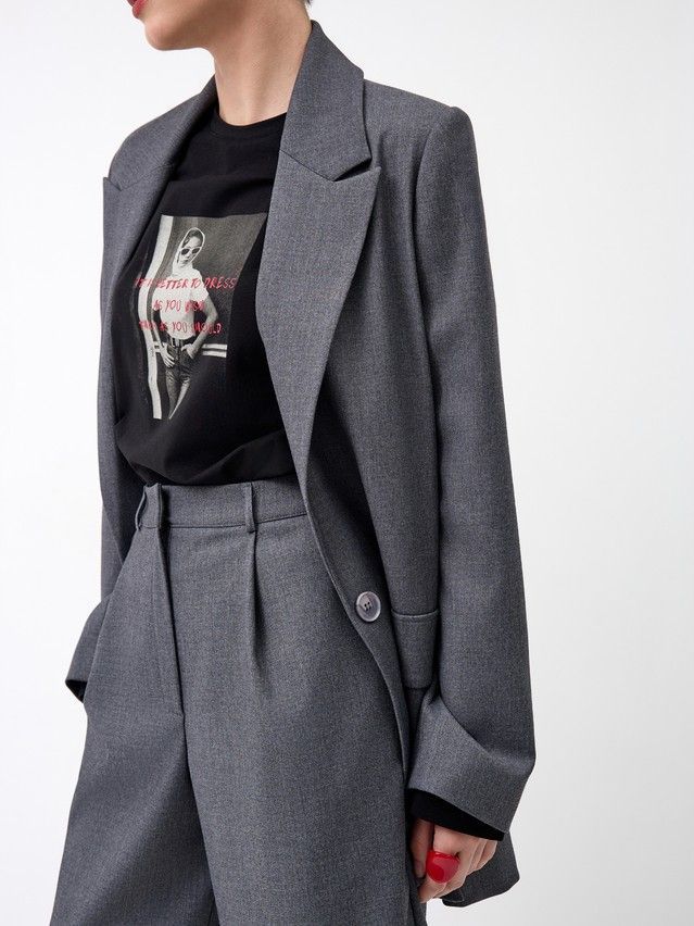 Жакет женский C LJ 3254, р.170-84-90, graphite - 3