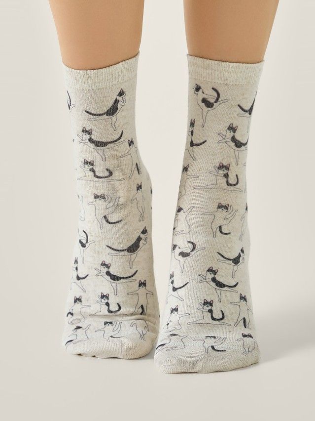 Носки женские CE FANTASY 20С-107/1СП, р.23-25, 740 бежевый - 1