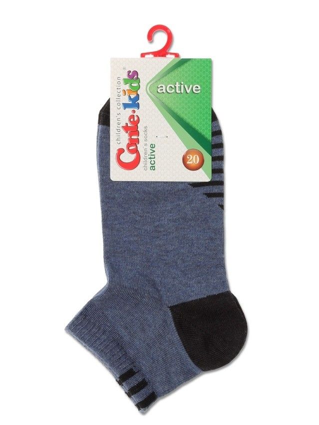 Носки детские ACTIVE (короткие) 13С-34СП, р.20, 509 темный джинс - 6