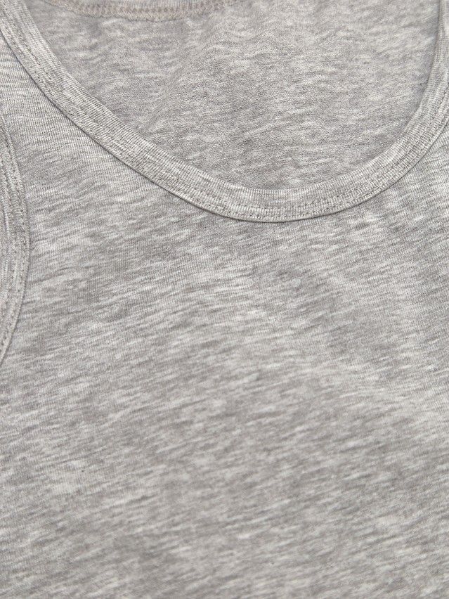 Майка мал. C BASIC COLLECTION BM 5107 (пакет),р.116,122-60, grey melange - 3