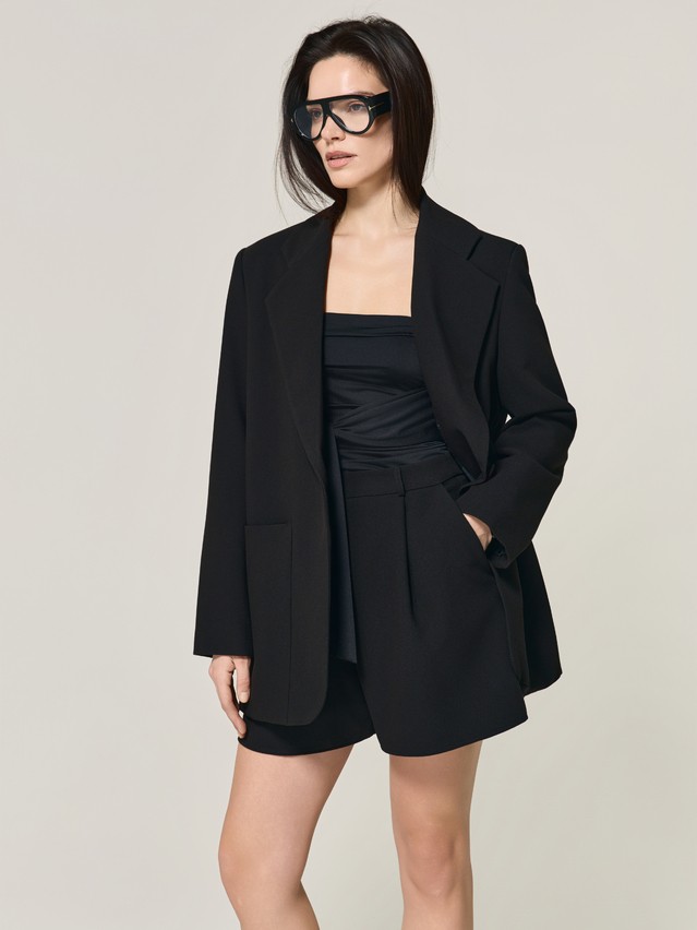 Жакет женский C LJ 3392, р.170-84-90, black - 2