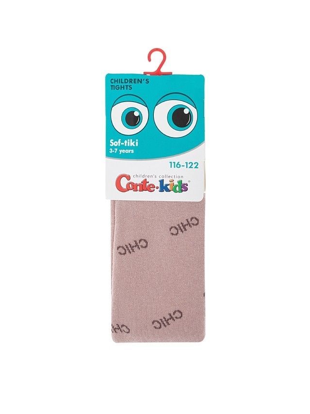 Колготки детские CK SOF-TIKI 7С-38СП, р.116-122 (18),702 пепельно-розовый - 4