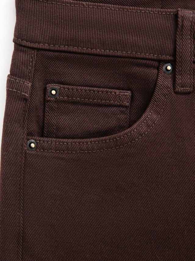 Джинсы жен. C CON-961, р.164-90, brown - 11