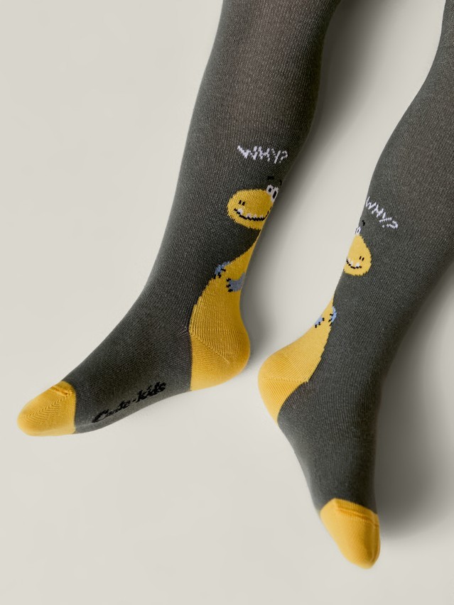 Колготки детские CK TIP-TOP, р.104-110 (16),715 хаки - 3