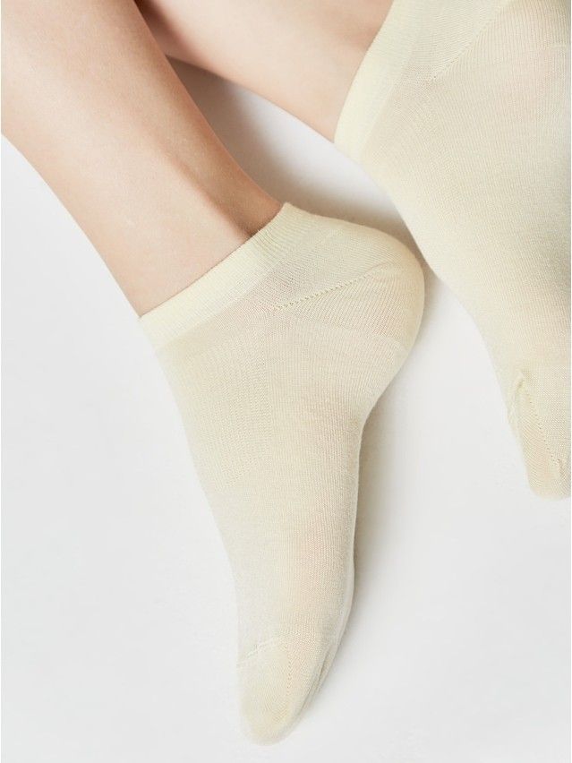 Носки вискозные женские ACTIVE (короткие, tencel) 15С-77СП, р. 36-37, кремовый, рис. 079 - 4