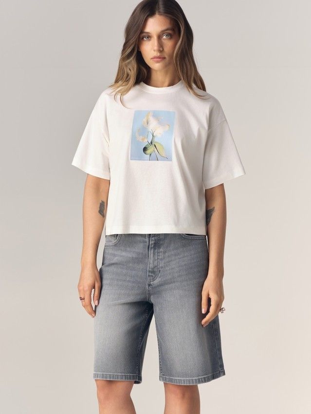 Джемпер женский C LD 3469, р.170-84, milk-tulip - 5