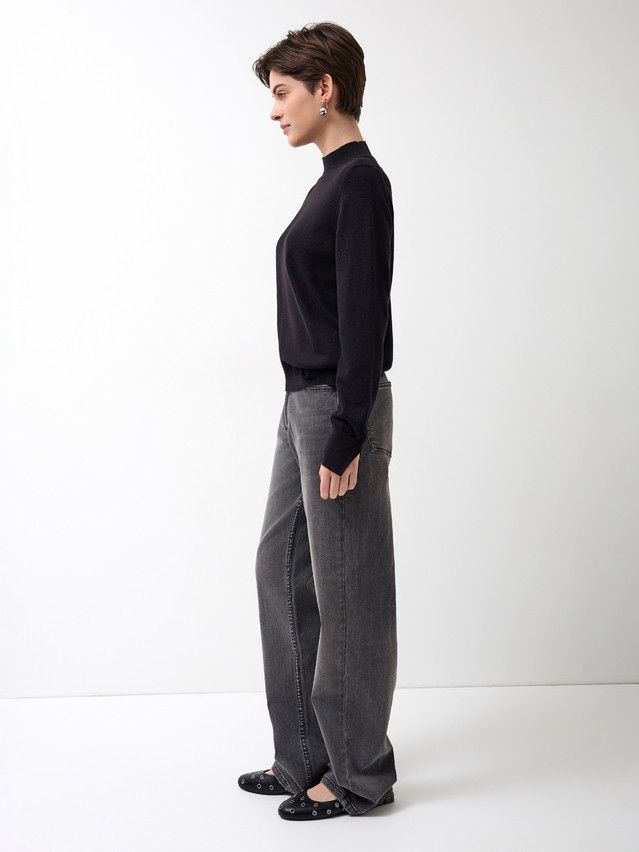 Джемпер женский CE LDK24106 24С-106СП, р.170-84, black - 3