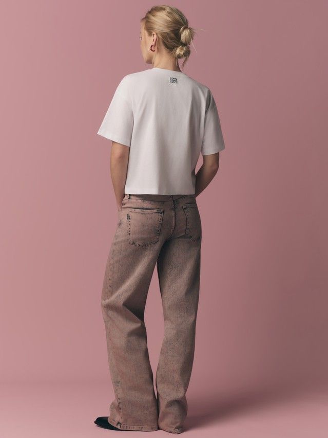 Джемпер женский CE LD 3032, р.170-92, white-play - 2