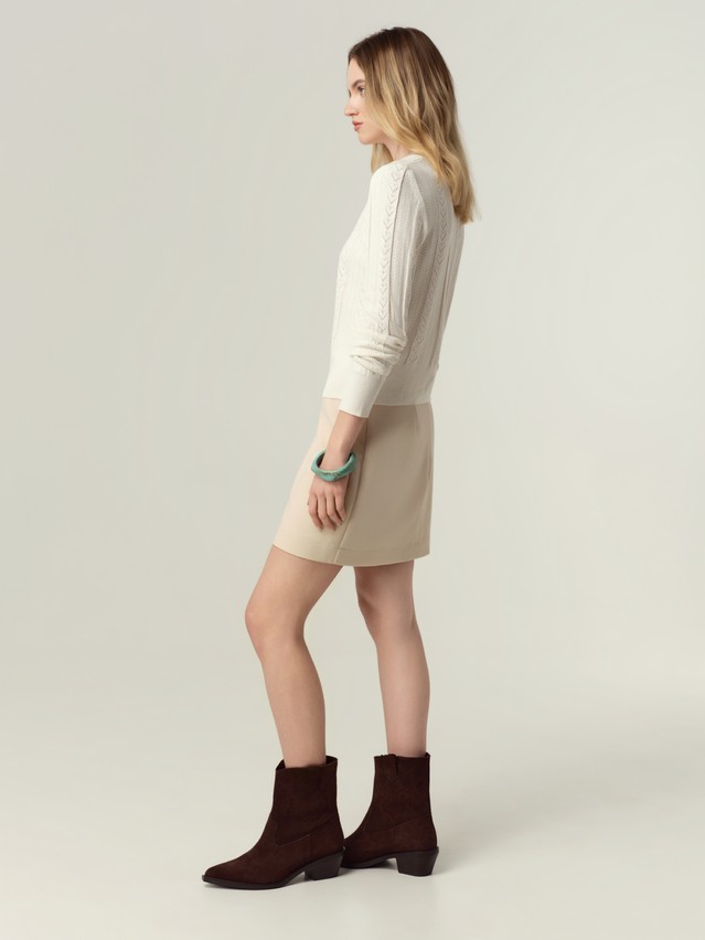 Джемпер женский CE LDK2576 25С-76СП, р.170-84, ecru - 5