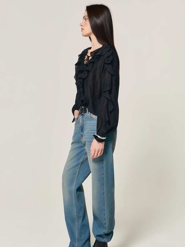 Блузка женская C LBL 3523, р.170-84-90, black - 7