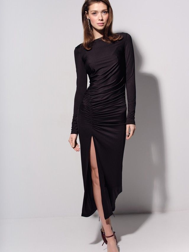 Платье женское C LPL 3410, р.170-84-90, black - 5