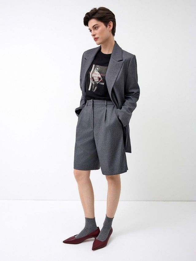 Жакет женский C LJ 3254, р.170-84-90, graphite - 2