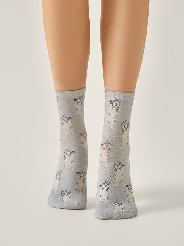 Носки женские CE FANTASY 20С-107/1СП, р.23-25, 735 серый - 1