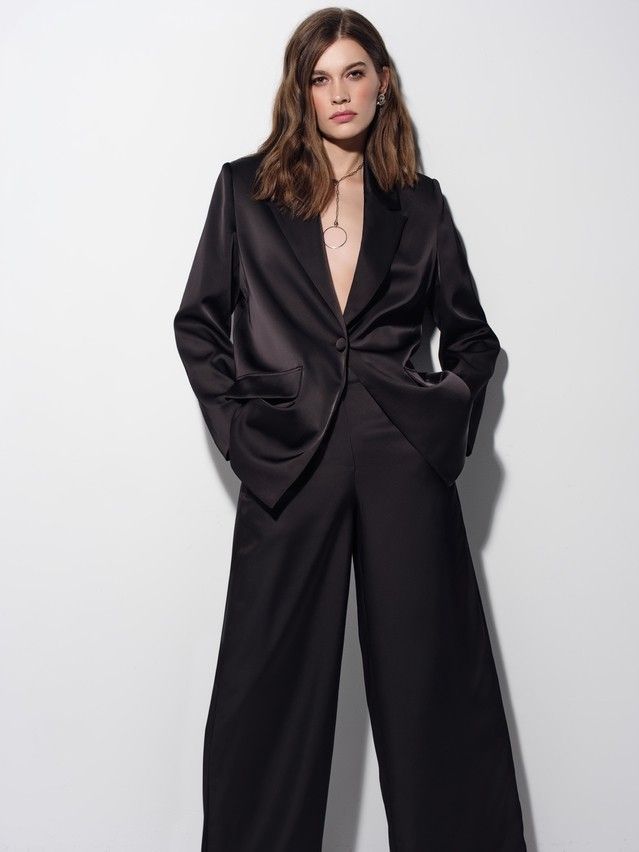 Жакет женский C LJ 3388, р.170-84-90, black - 4