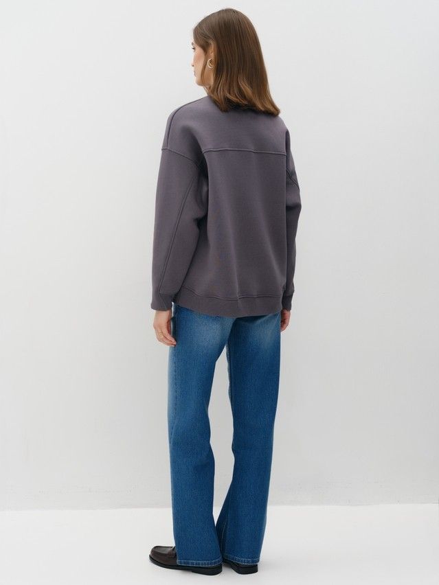 Джемпер женский C LD 3229, р.170-84, graphite - 2