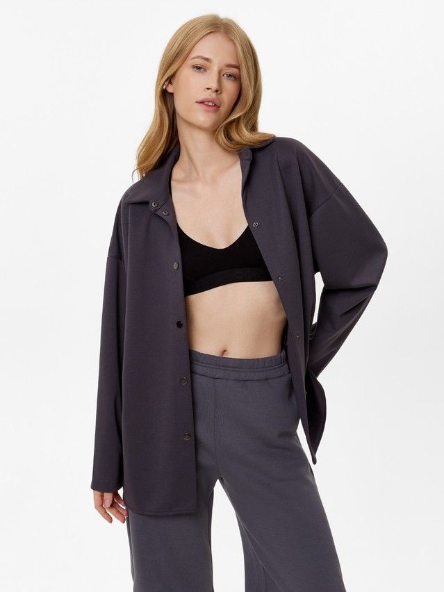 Рубашка женская C LRU 3217, р.170-84-90, graphite - 2