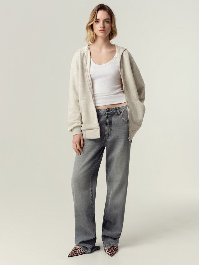 Жакет женский C LJ 3375, р.170-84-90, melange - 1