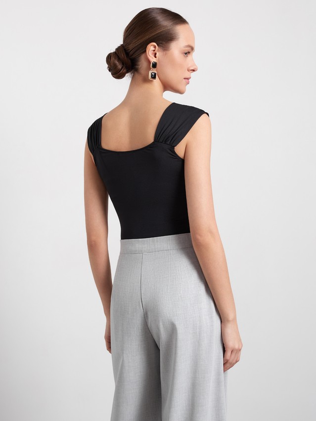 Блузка женская C LBL 3498, р.170-84, black - 2