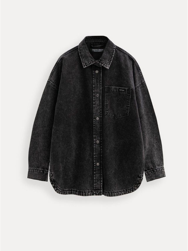 Ветровка джинсовая жен. C CON-984, р.170-84-90, washed black - 9
