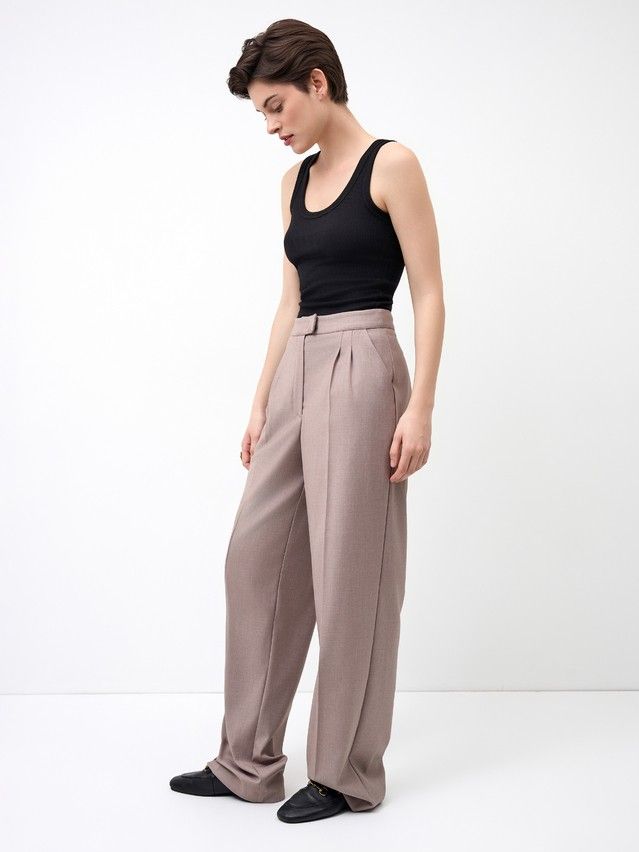 Брюки женские C LBK 3257, р.164-84-90, beige - 6