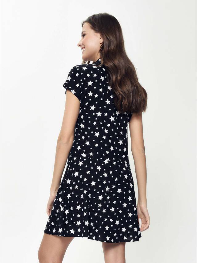 Платье женское LPL 884, р.170-84-90, black maxi star - 3