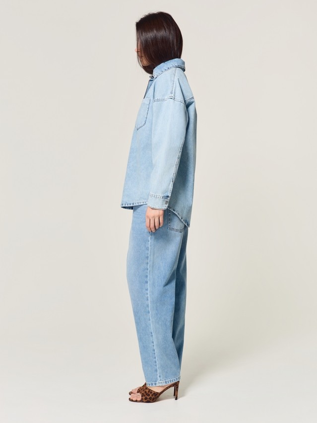 Ветровка джинсовая жен. C CON-925, р.170-84-90, light blue - 9