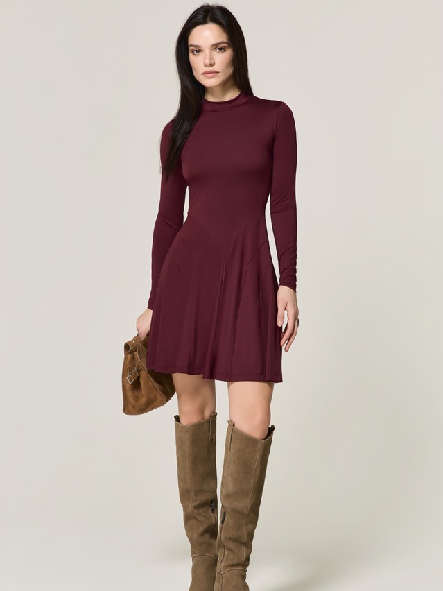 Платье женское C LPL 3494, р.170-84-90, burgundy - 4