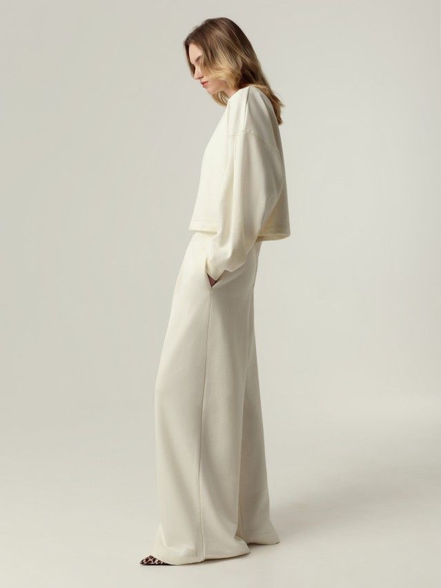 Брюки женские C LBK 3379, р.170-102, ecru - 6