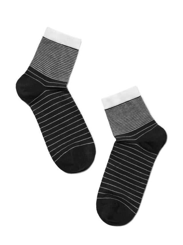 Носки хлопковые женские CLASSIC 7С-22СП, р. 36-37, черный, рис. 058 - 2