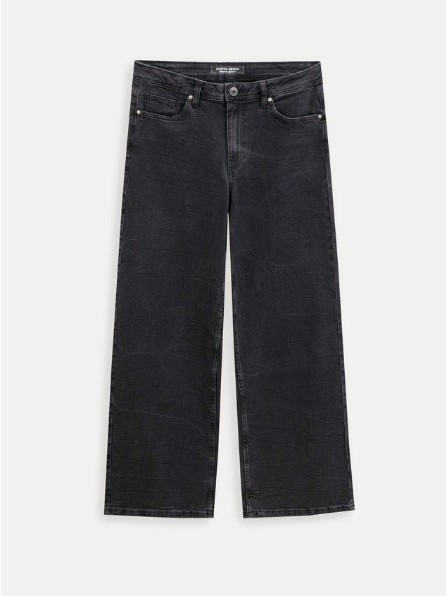 Джинсы жен. C CON-972, р.164-90, washed black - 9