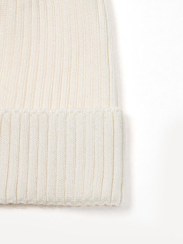 Шапка женская CE 24С-32СП, р.54-56, white - 3