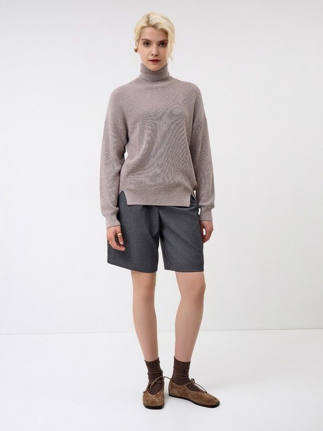 Джемпер женский CE LDK24108 24С-108СП, р.170-84, cappuccino melange - 5