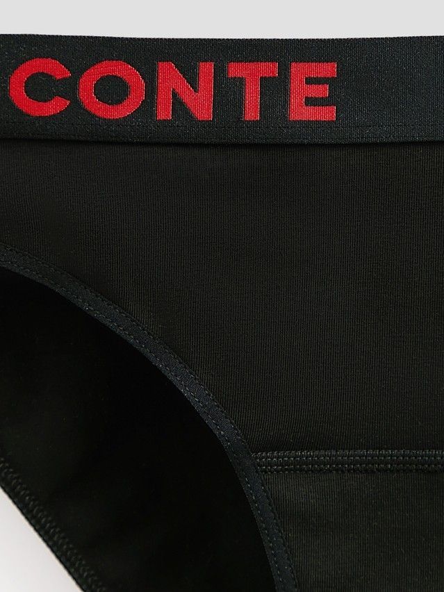 Трусы женские CE COMFY LINE LB 3276, р.90, black-red - 2